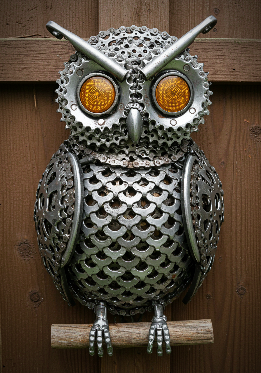 Recycled Art That Shines — Scrap Metal Crafts You’ll Love (30)